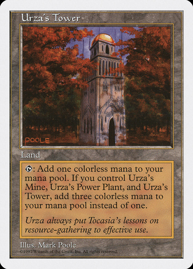 Urza's Tower [Fifth Edition] - Magic: The Gathering - Card Brawlers | Quebec | Canada |
