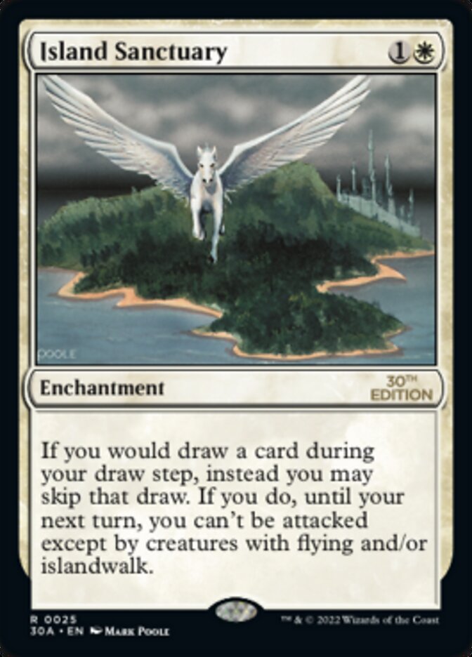 Island Sanctuary [30th Anniversary Edition] - Magic: The Gathering - Card Brawlers | Quebec | Canada |