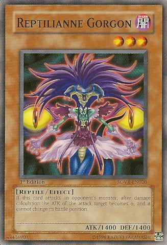 Reptilianne Gorgon [SOVR-EN020] Common - Yu-Gi-Oh! - Card Brawlers | Quebec | Canada |