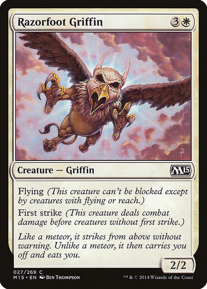 Razorfoot Griffin [Magic 2015] - Magic: The Gathering - Card Brawlers | Quebec | Canada |