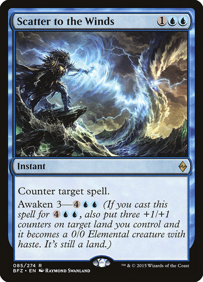 Scatter to the Winds [Battle for Zendikar] - Magic: The Gathering - Card Brawlers | Quebec | Canada |