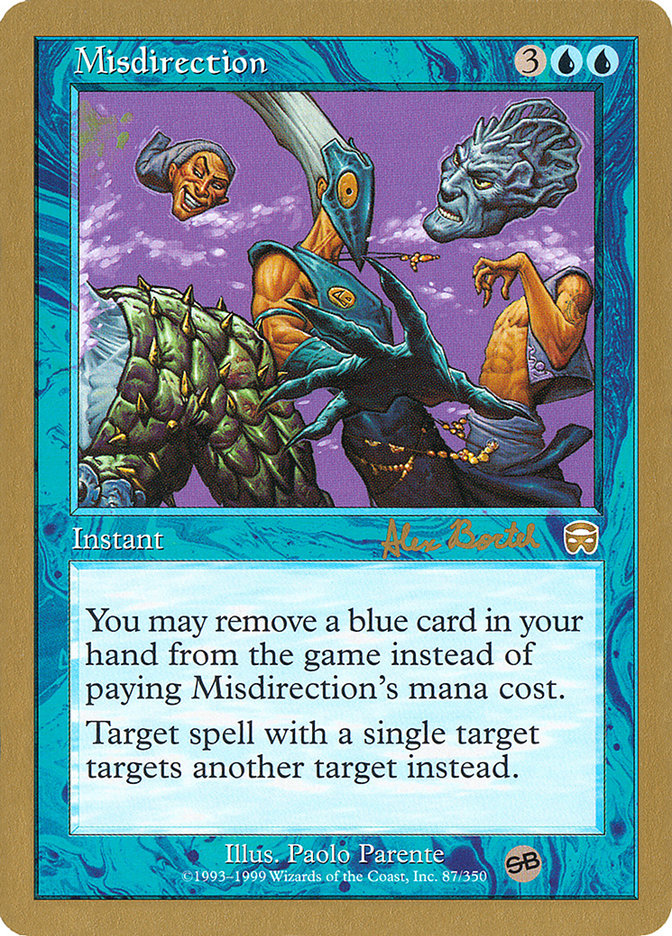 Misdirection (Alex Borteh) (SB) [World Championship Decks 2001] - Magic: The Gathering - Card Brawlers | Quebec | Canada |