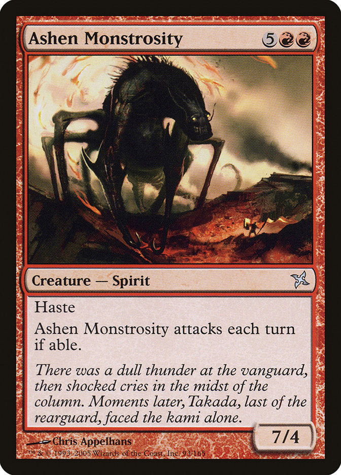 Ashen Monstrosity [Betrayers of Kamigawa] - Magic: The Gathering - Card Brawlers | Quebec | Canada |