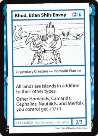 Khod, Etlan Shiis Envoy (2021 Edition) [Mystery Booster Playtest Cards] - Magic: The Gathering - Card Brawlers | Quebec | Canada |