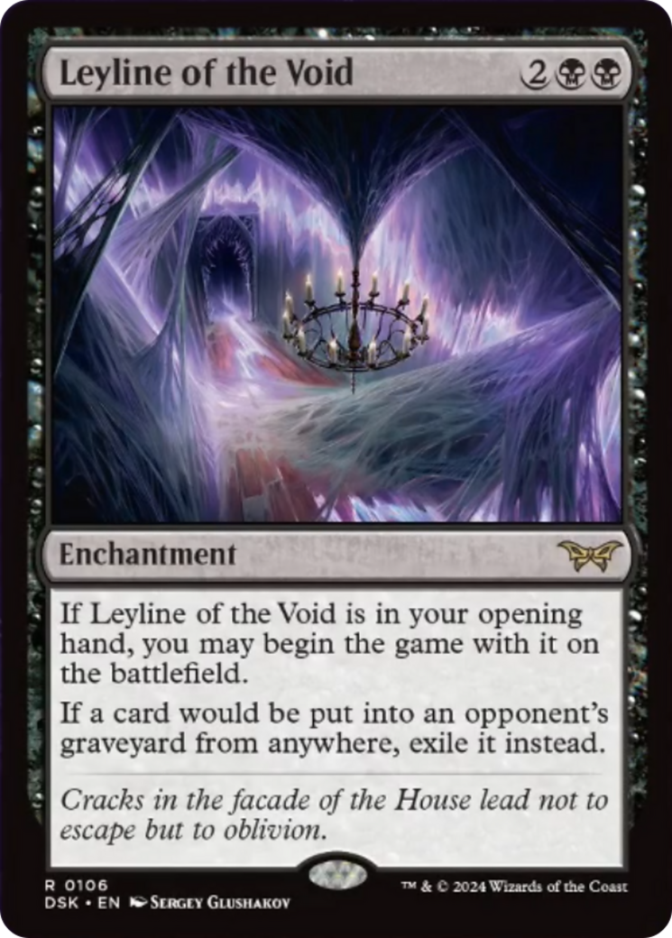 Leyline of the Void [Duskmourn: House of Horror] - Magic: The Gathering - Card Brawlers | Quebec | Canada |