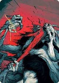 Vorinclex, Monstrous Raider 2 Art Card (Gold-Stamped Signature) [Kaldheim Art Series] - Magic: The Gathering - Card Brawlers | Quebec | Canada |