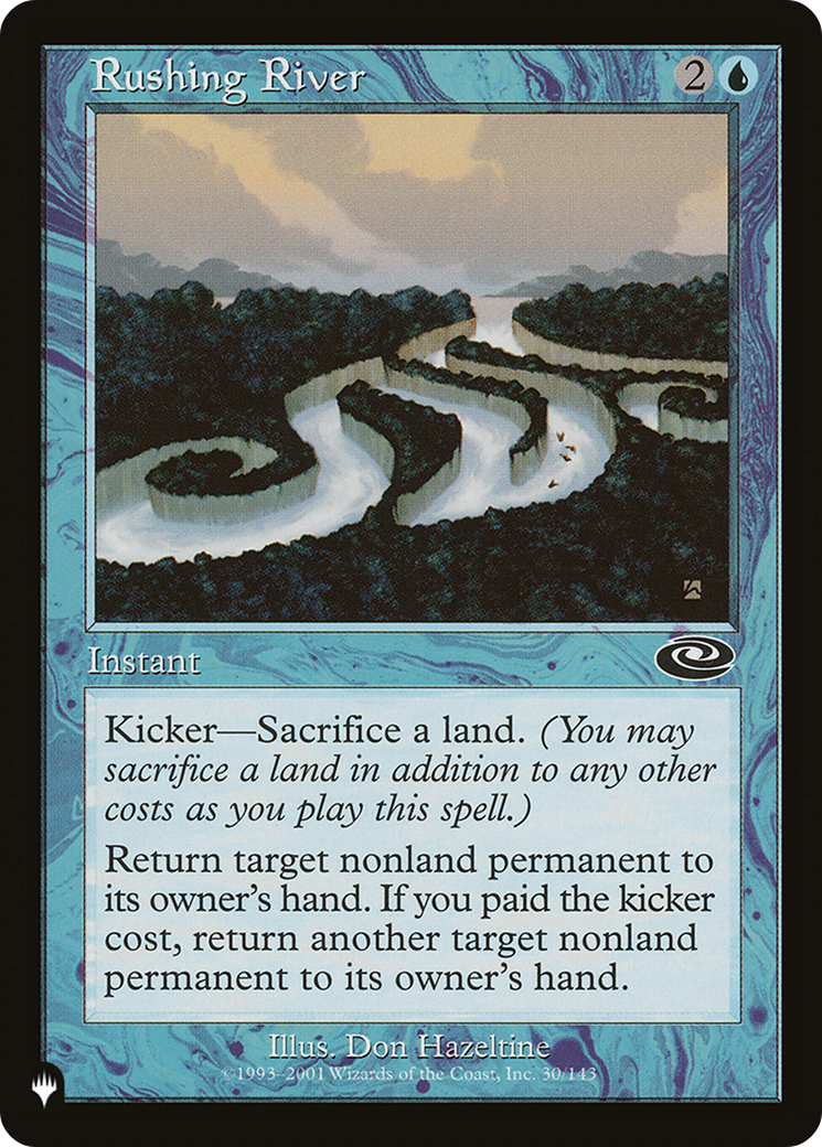 Rushing River [The List] - Magic: The Gathering - Card Brawlers | Quebec | Canada |