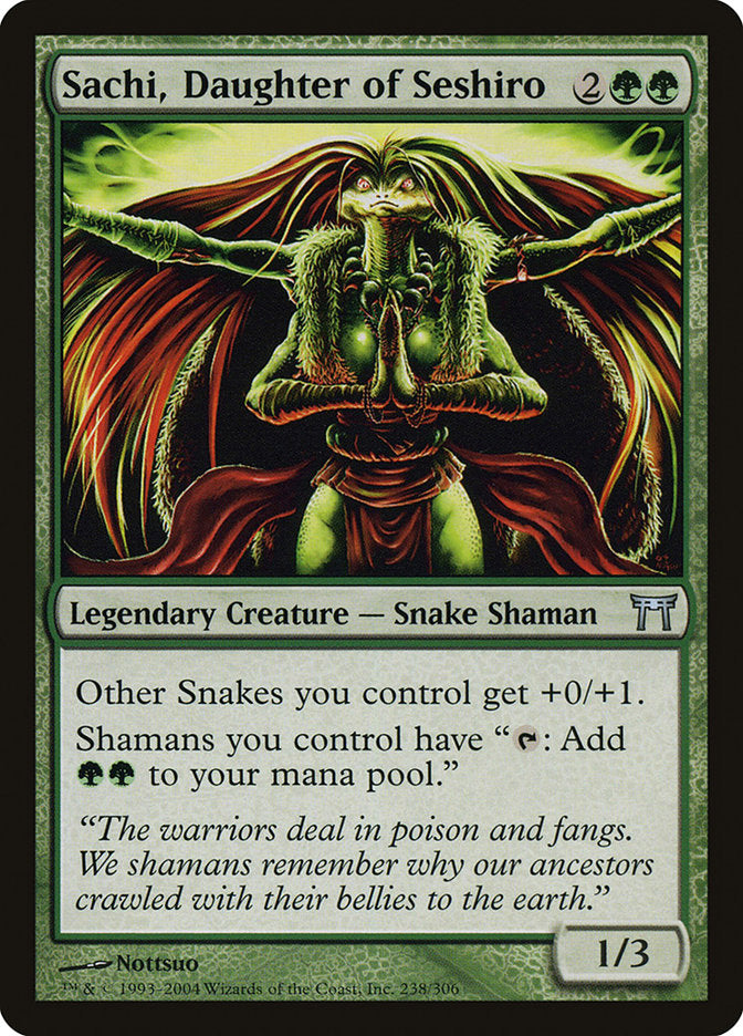 Sachi, Daughter of Seshiro [Champions of Kamigawa] - Magic: The Gathering - Card Brawlers | Quebec | Canada |