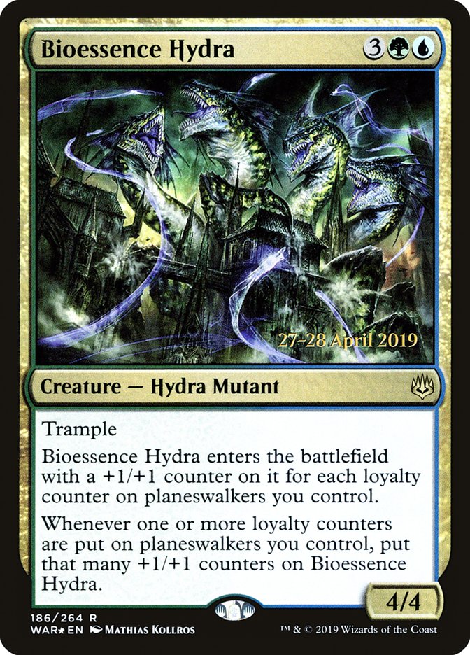 Bioessence Hydra [War of the Spark Prerelease Promos] - Magic: The Gathering - Card Brawlers | Quebec | Canada |