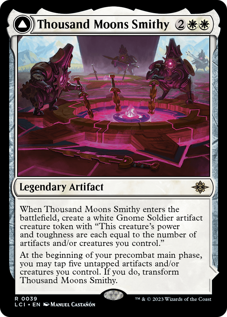 Thousand Moons Smithy // Barracks of the Thousand [The Lost Caverns of Ixalan] - Magic: The Gathering - Card Brawlers | Quebec | Canada |
