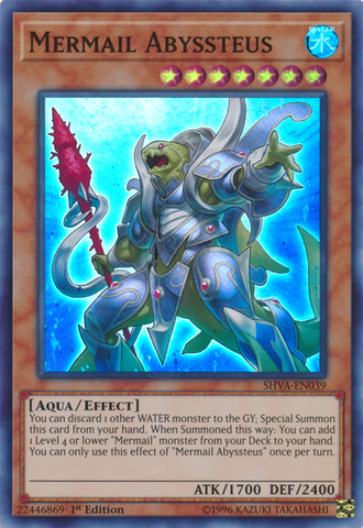 Mermail Abyssteus [SHVA-EN039] Super Rare - Yu-Gi-Oh! - Card Brawlers | Quebec | Canada |