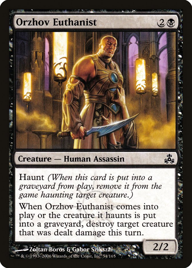 Orzhov Euthanist [Guildpact] - Magic: The Gathering - Card Brawlers | Quebec | Canada |