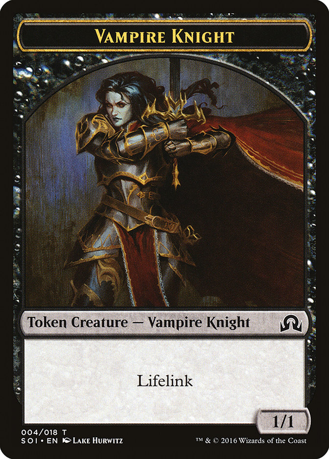 Vampire Knight Token [Shadows over Innistrad Tokens] - Magic: The Gathering - Card Brawlers | Quebec | Canada |