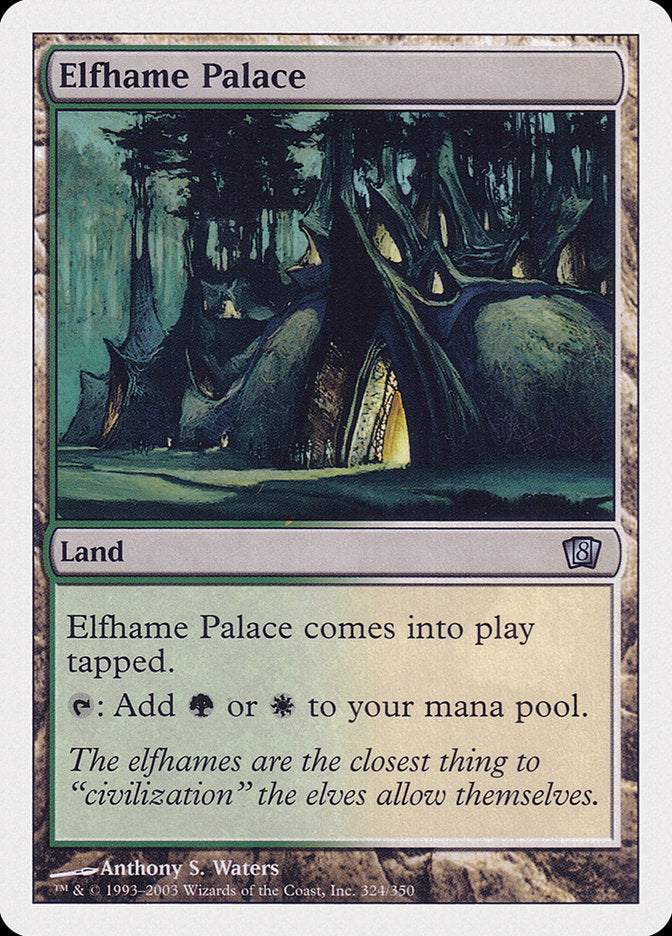 Elfhame Palace [Eighth Edition] - Magic: The Gathering - Card Brawlers | Quebec | Canada |