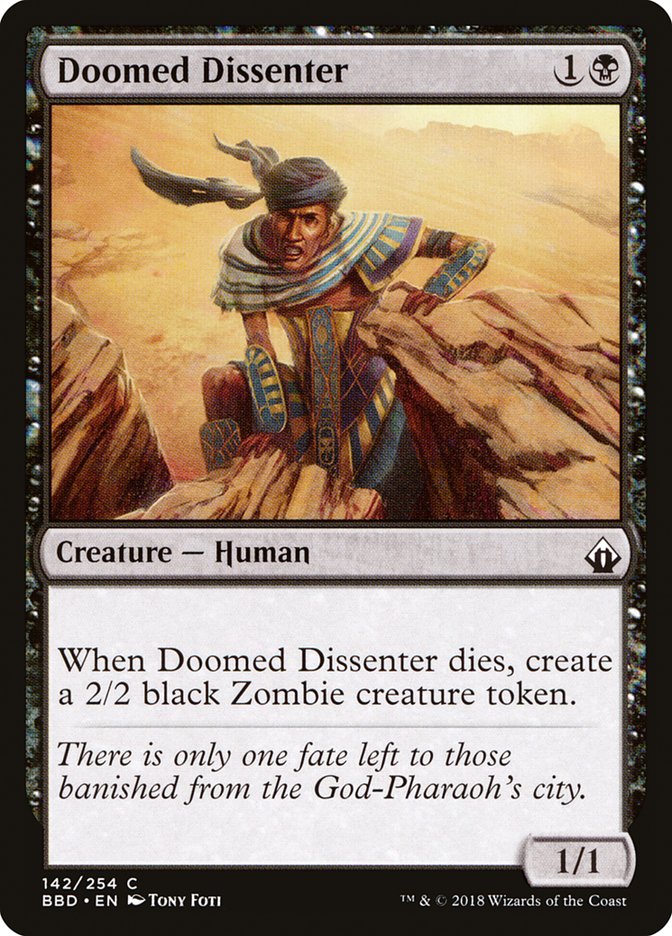Doomed Dissenter [Battlebond] - Magic: The Gathering - Card Brawlers | Quebec | Canada |