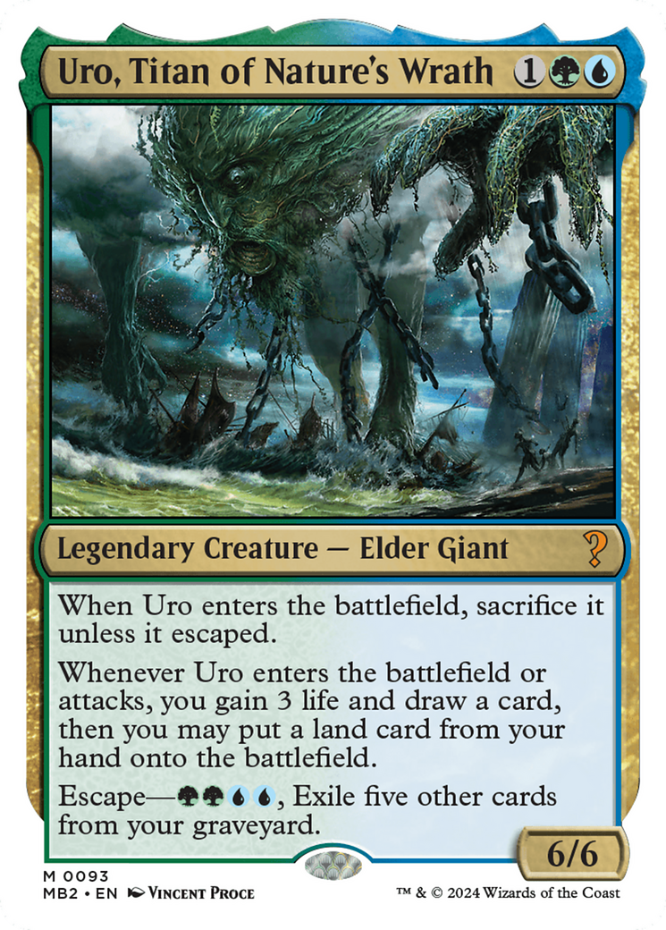 Uro, Titan of Nature's Wrath [Mystery Booster 2] - Magic: The Gathering - Card Brawlers | Quebec | Canada |