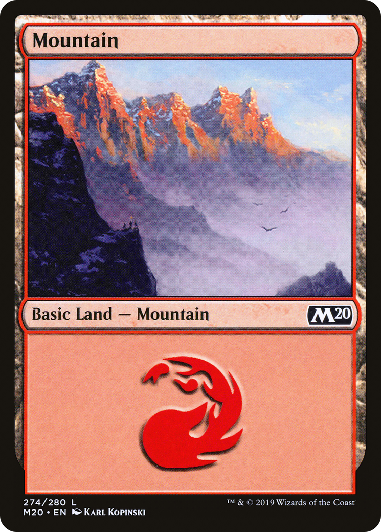 Mountain (274) [Core Set 2020] - Magic: The Gathering - Card Brawlers | Quebec | Canada |