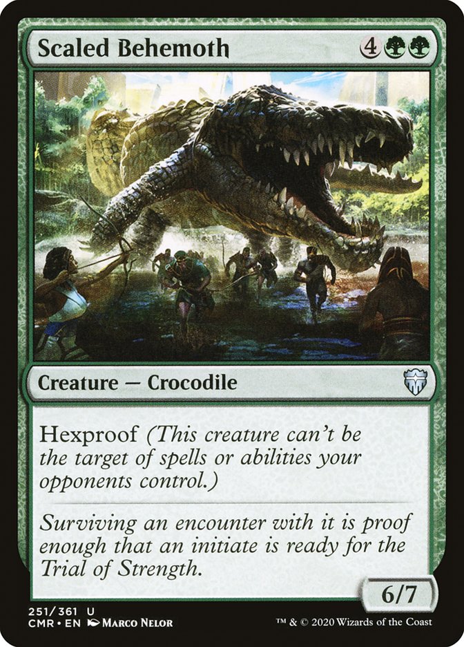 Scaled Behemoth [Commander Legends] - Magic: The Gathering - Card Brawlers | Quebec | Canada |