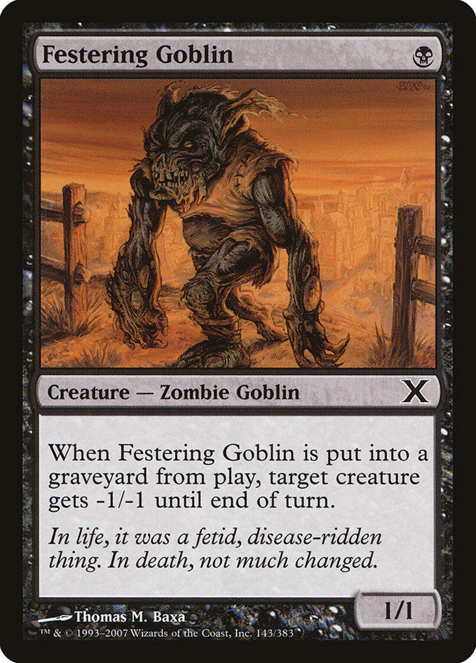 Festering Goblin [Tenth Edition] - Magic: The Gathering - Card Brawlers | Quebec | Canada |