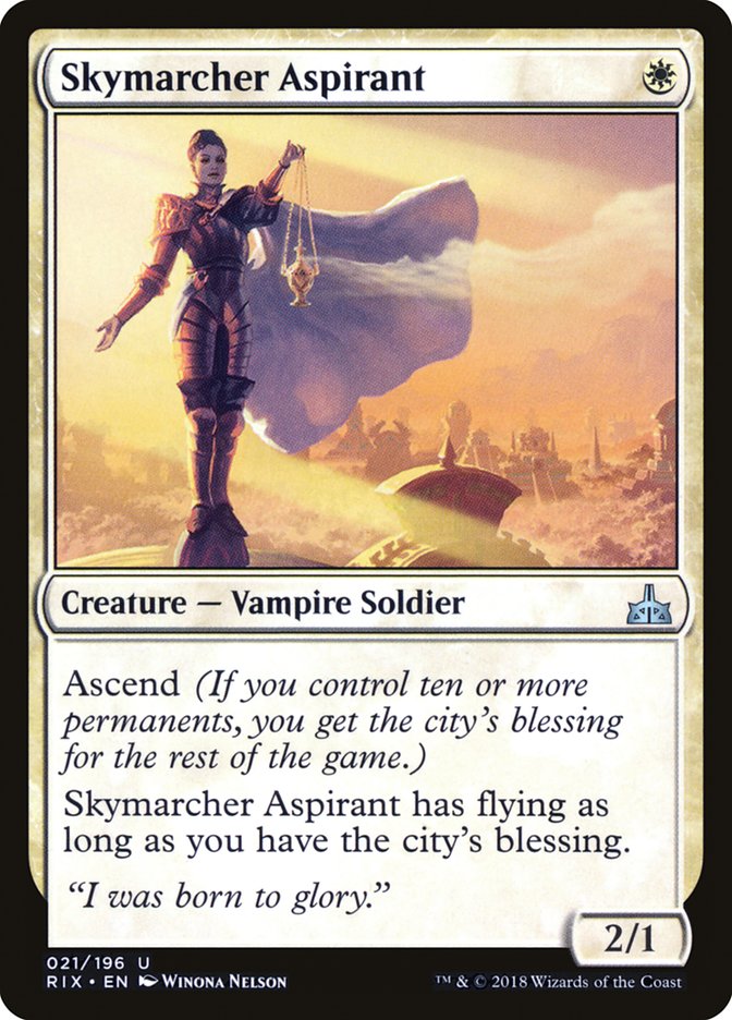 Skymarcher Aspirant [Rivals of Ixalan] - Magic: The Gathering - Card Brawlers | Quebec | Canada |
