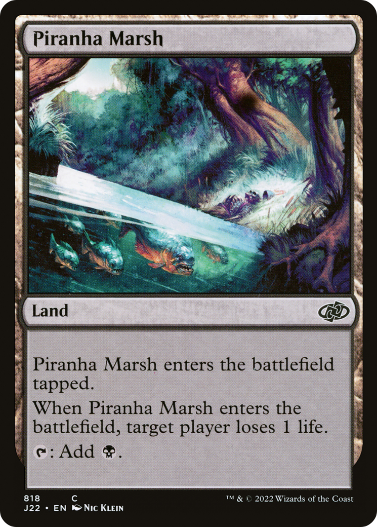 Piranha Marsh [Jumpstart 2022] - Magic: The Gathering - Card Brawlers | Quebec | Canada |