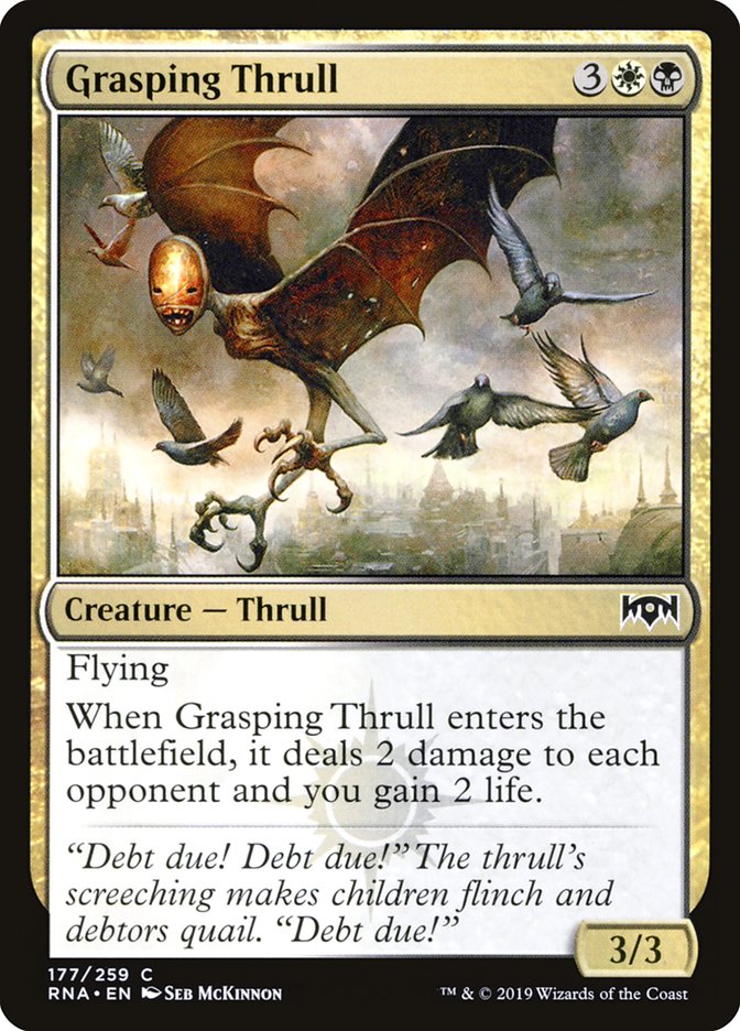 Grasping Thrull [Ravnica Allegiance] - Magic: The Gathering - Card Brawlers | Quebec | Canada |