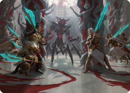 Goldwardens' Gambit Art Card [Phyrexia: All Will Be One Art Series] - Magic: The Gathering - Card Brawlers | Quebec | Canada |