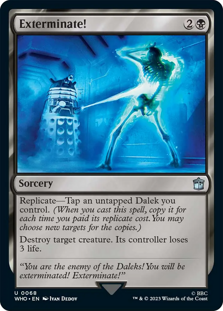 Exterminate! [Doctor Who] - Magic: The Gathering - Card Brawlers | Quebec | Canada |