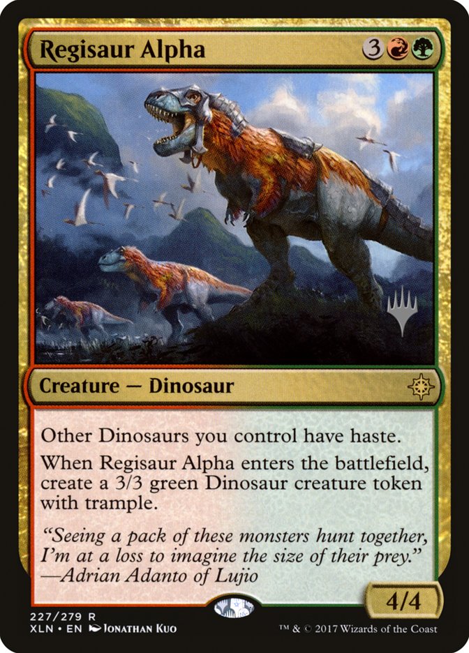 Regisaur Alpha (Promo Pack) [Ixalan Promos] - Magic: The Gathering - Card Brawlers | Quebec | Canada |