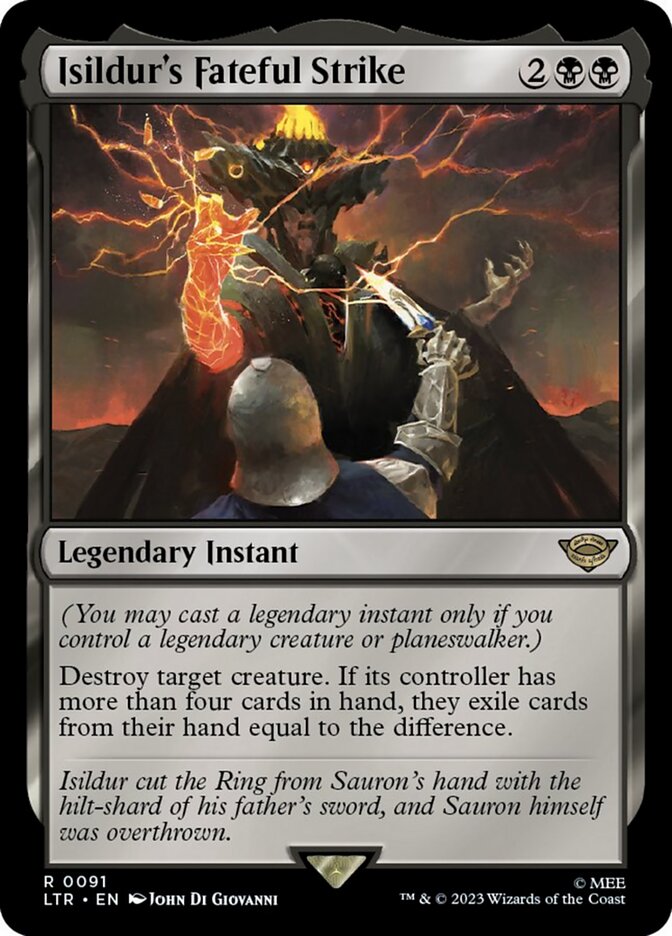 Isildur's Fateful Strike [The Lord of the Rings: Tales of Middle-Earth] - Magic: The Gathering - Card Brawlers | Quebec | Canada |