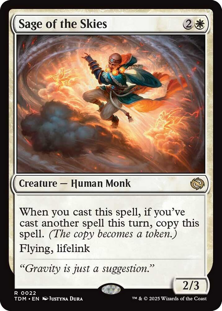 Sage of the Skies [Tarkir: Dragonstorm] - Magic: The Gathering - Card Brawlers | Quebec | Canada |