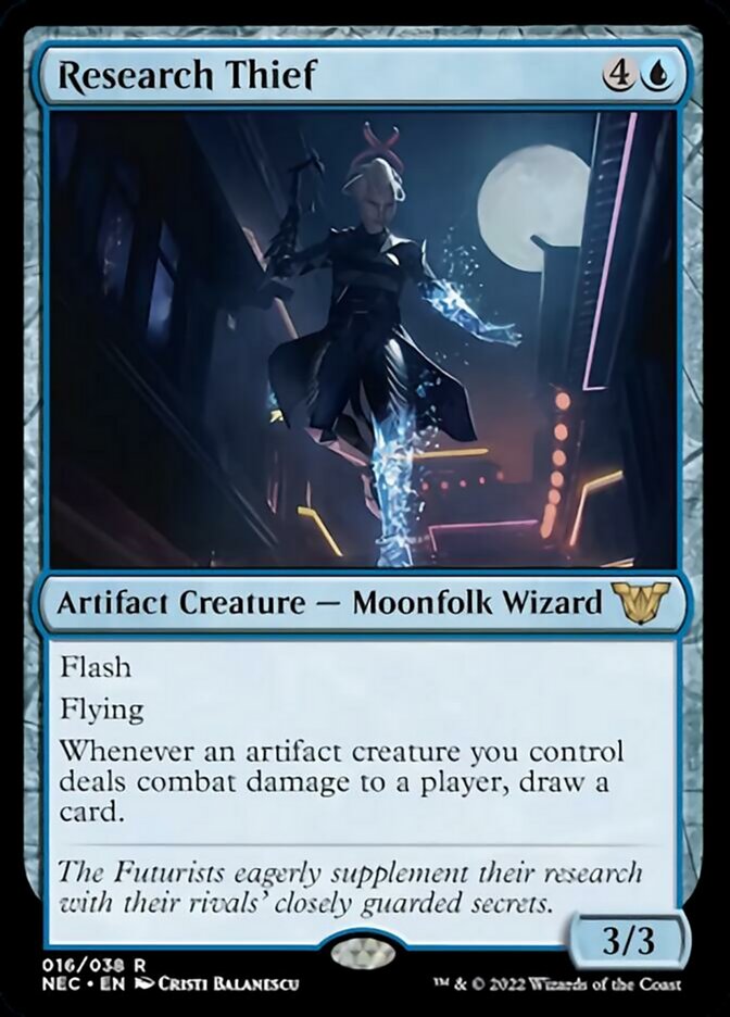 Research Thief [Kamigawa: Neon Dynasty Commander] - Magic: The Gathering - Card Brawlers | Quebec | Canada |