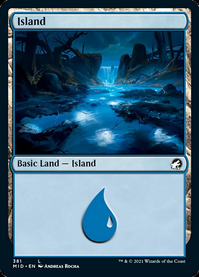 Island (381) [Innistrad: Midnight Hunt] - Magic: The Gathering - Card Brawlers | Quebec | Canada |