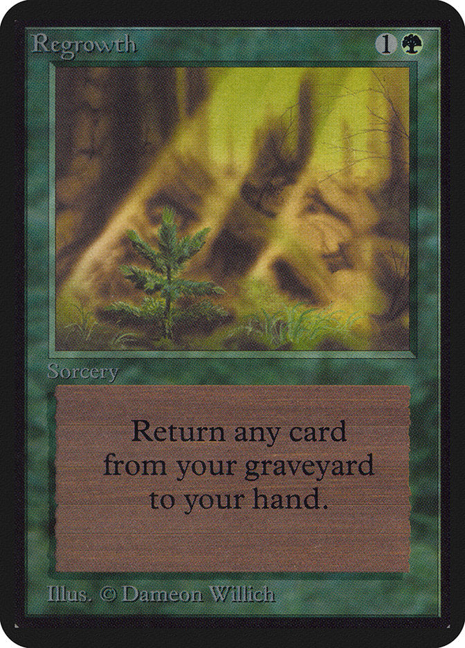 Regrowth [Alpha Edition] - Magic: The Gathering - Card Brawlers | Quebec | Canada |