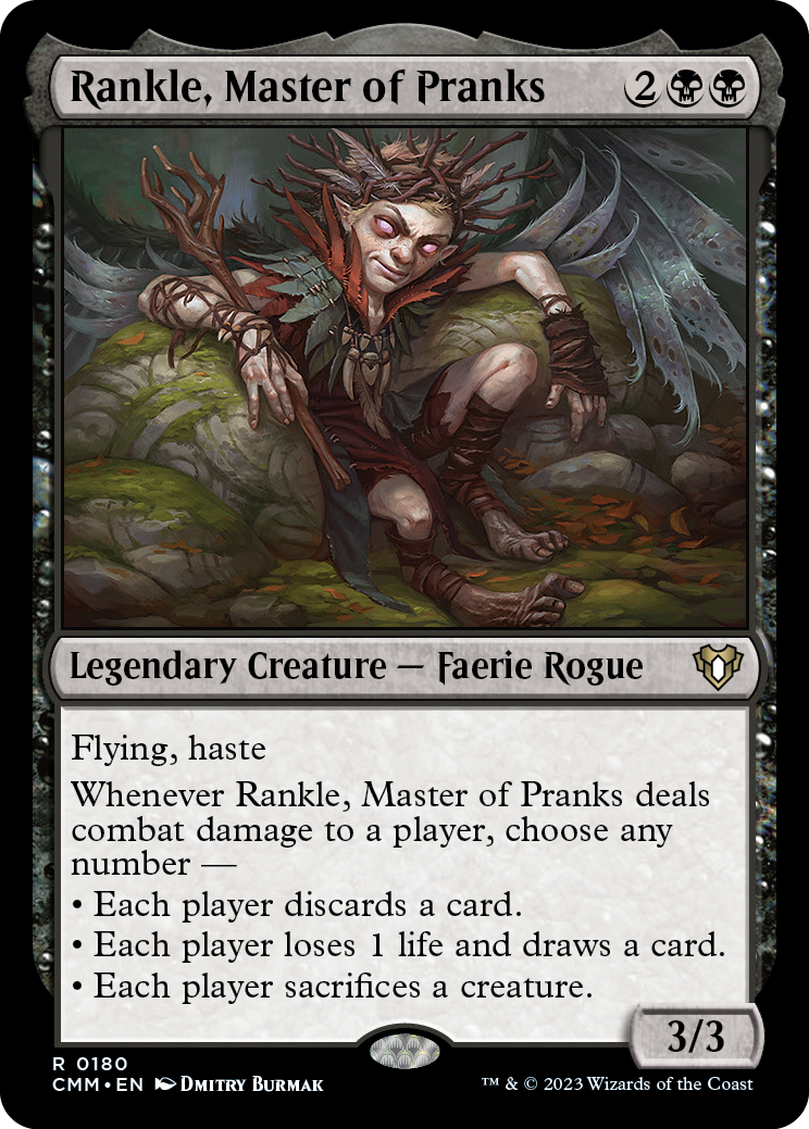 Rankle, Master of Pranks [Commander Masters] - Magic: The Gathering - Card Brawlers | Quebec | Canada |