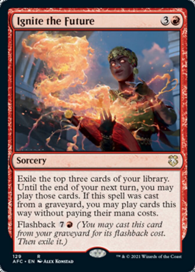 Ignite the Future [Dungeons & Dragons: Adventures in the Forgotten Realms Commander] - Magic: The Gathering - Card Brawlers | Quebec | Canada |
