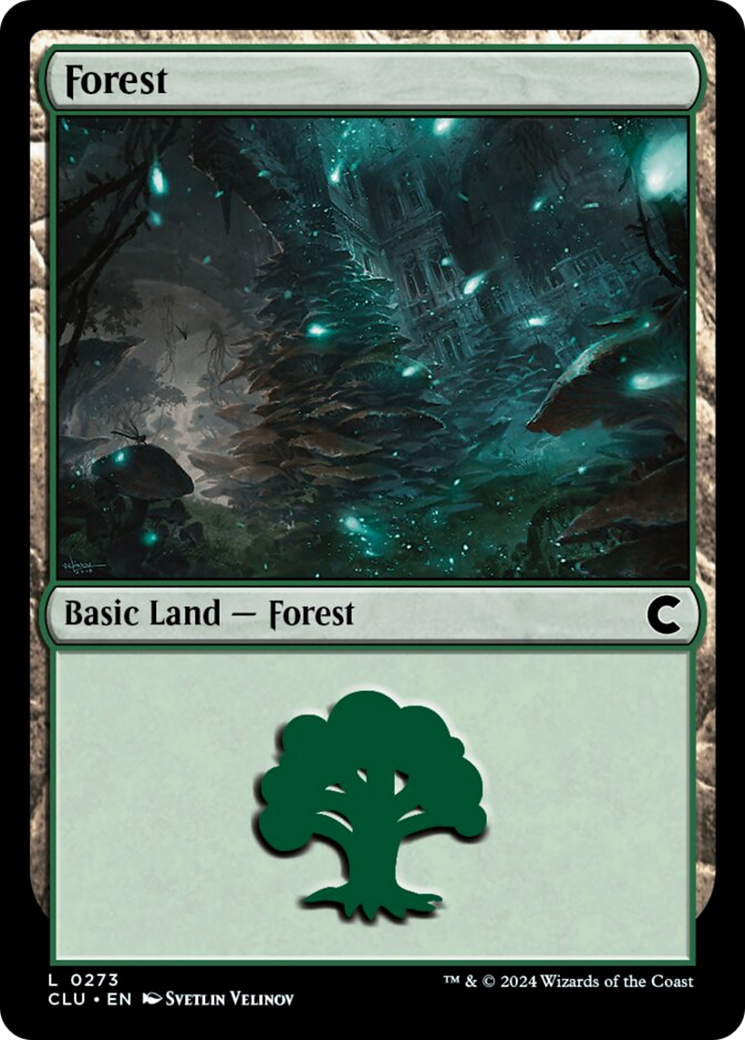 Forest (0273) [Ravnica: Clue Edition] - Magic: The Gathering - Card Brawlers | Quebec | Canada |