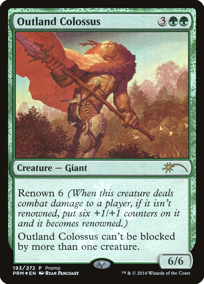 Outland Colossus [Resale Promos] - Magic: The Gathering - Card Brawlers | Quebec | Canada |