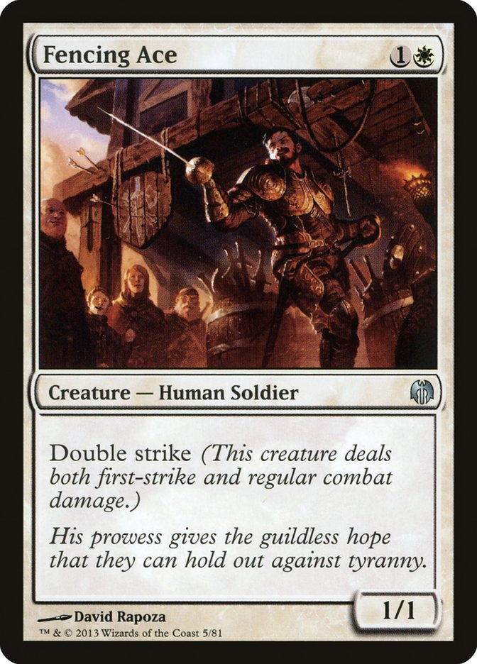 Fencing Ace [Duel Decks: Heroes vs. Monsters] - Magic: The Gathering - Card Brawlers | Quebec | Canada |