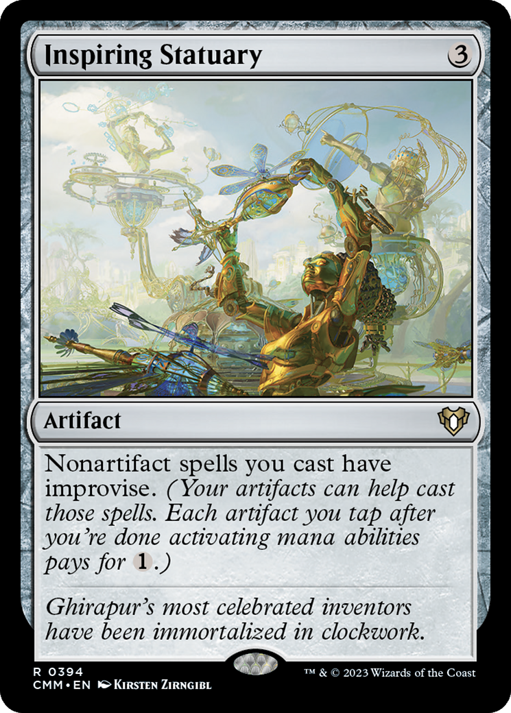 Inspiring Statuary [Commander Masters] - Magic: The Gathering - Card Brawlers | Quebec | Canada |