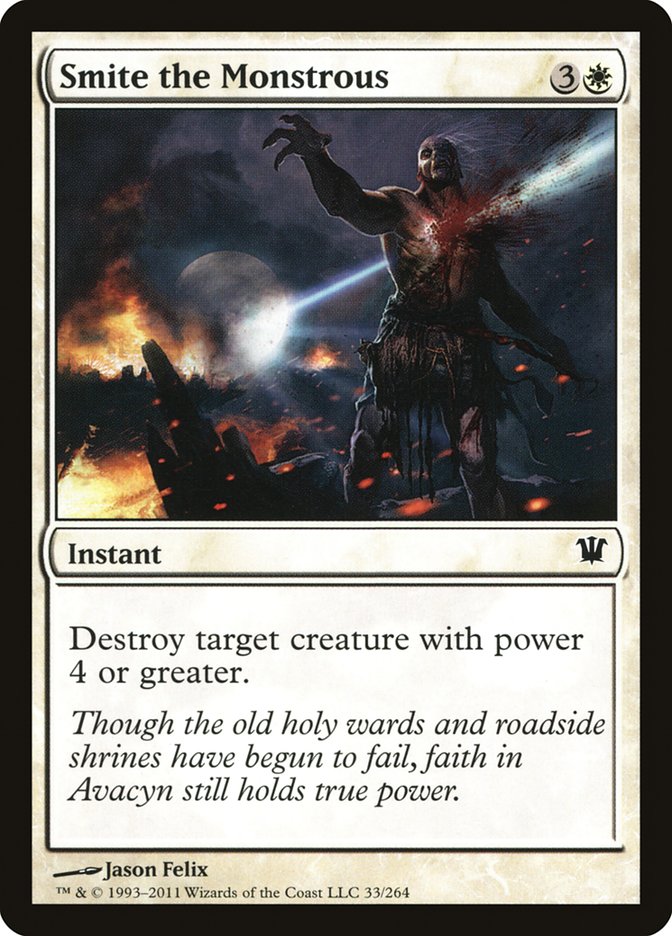 Smite the Monstrous [Innistrad] - Magic: The Gathering - Card Brawlers | Quebec | Canada |