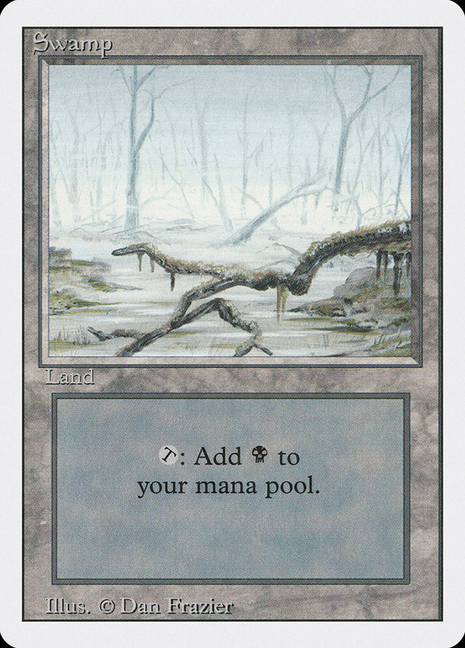 Swamp (White Fog in Trees) [Revised Edition] - Magic: The Gathering - Card Brawlers | Quebec | Canada |