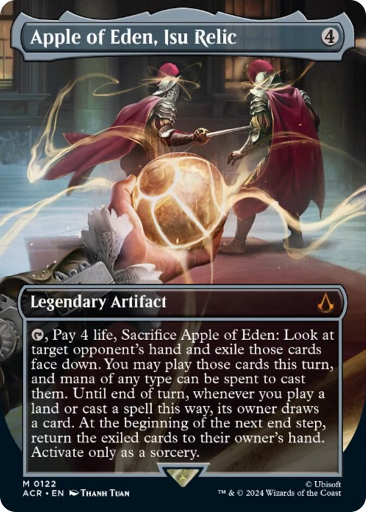 Apple of Eden, Isu Relic (Borderless) [Assassin's Creed] - Magic: The Gathering - Card Brawlers | Quebec | Canada |