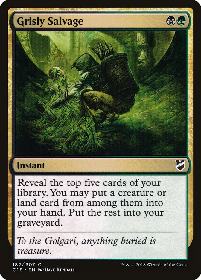 Grisly Salvage [Commander 2018] - Magic: The Gathering - Card Brawlers | Quebec | Canada |