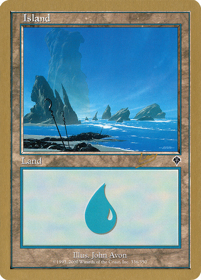 Island (rl336) (Raphael Levy) [World Championship Decks 2002] - Magic: The Gathering - Card Brawlers | Quebec | Canada |