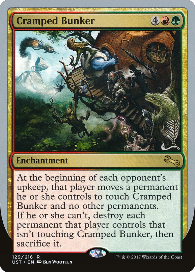 Cramped Bunker [Unstable] - Magic: The Gathering - Card Brawlers | Quebec | Canada |