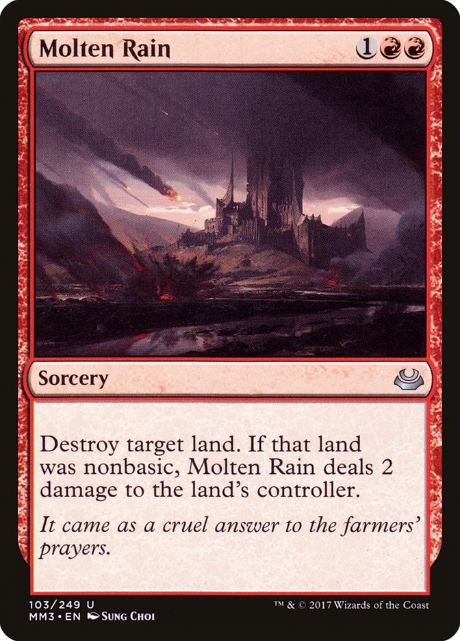 Molten Rain [Modern Masters 2017] - Magic: The Gathering - Card Brawlers | Quebec | Canada |