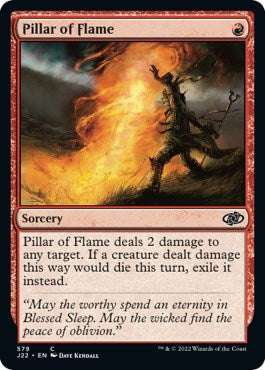 Pillar of Flame [Jumpstart 2022] - Magic: The Gathering - Card Brawlers | Quebec | Canada |