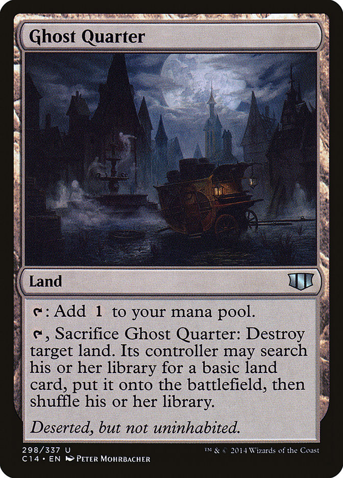 Ghost Quarter [Commander 2014] - Magic: The Gathering - Card Brawlers | Quebec | Canada |