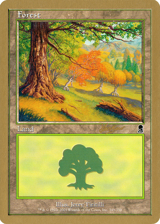 Forest (shh349) (Sim Han How) [World Championship Decks 2002] - Magic: The Gathering - Card Brawlers | Quebec | Canada |